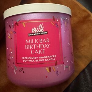 Bath & Body Works Milk Bar Birthday Cake Candle